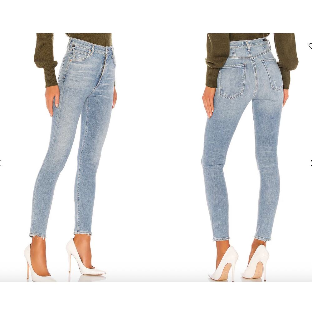 Citizens of Humanity Jeans Chrissy Sculpt High Rise Skinny Jeans 28 Islands